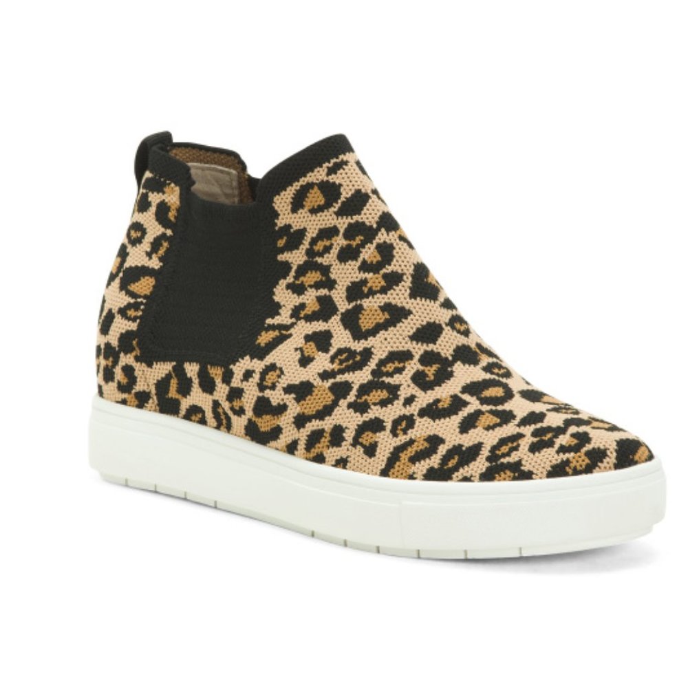Steven NY. Chime Knit High-Top Sneaker